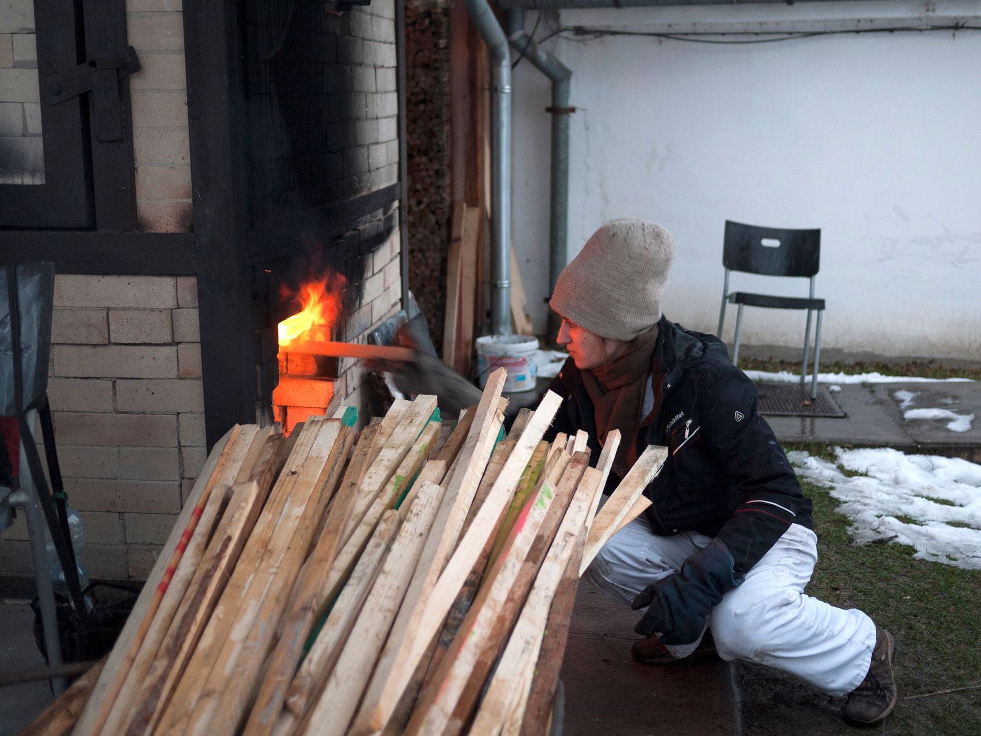 Salt firing
